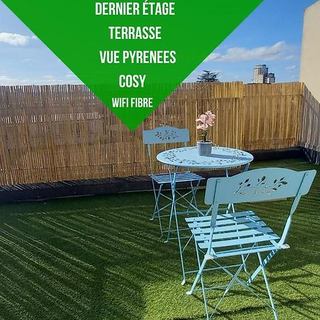Le Belvedere Dernier Etage Avec Terrasse Wifi Fibre Daire Tarbes Dış mekan fotoğraf