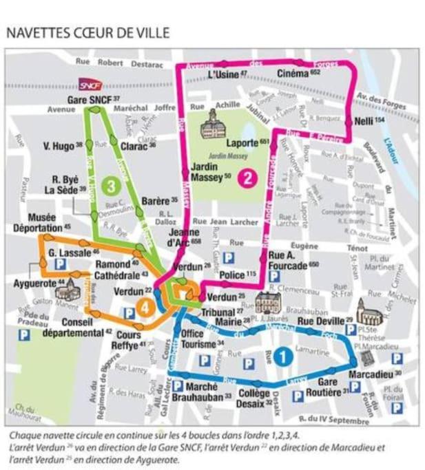 Le Belvedere Dernier Etage Avec Terrasse Wifi Fibre Daire Tarbes Dış mekan fotoğraf