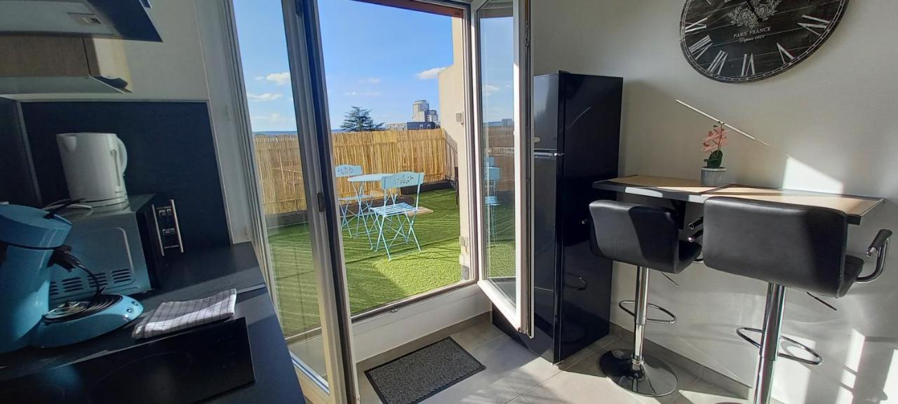 Le Belvedere Dernier Etage Avec Terrasse Wifi Fibre Daire Tarbes Dış mekan fotoğraf